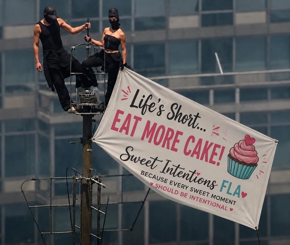 Sweet Intentions FlaA promo — Life's Short, Eat More Cake